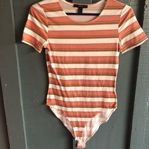 Striped Bodysuit Medium